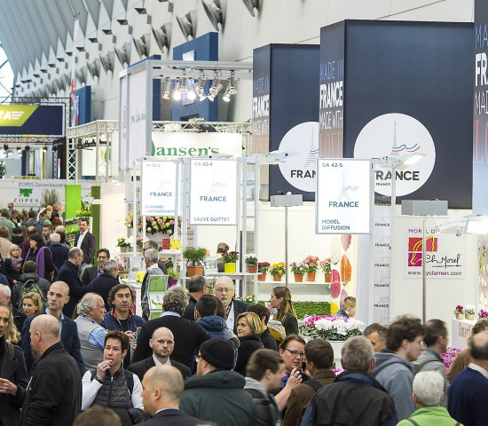 Der französische Nationenstand bleibt auch 2018 in der Galeria.