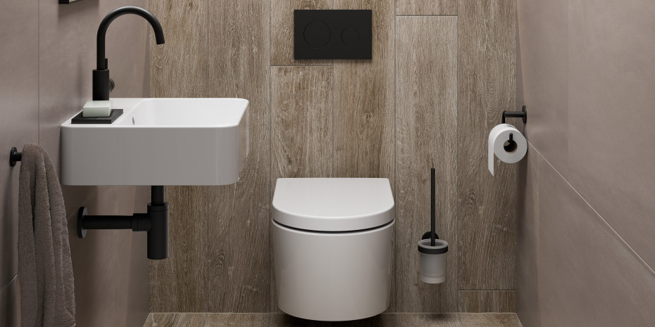 Die Sanitärprodukte sind in puncto Design, Farbe, Größe und Installationskomfort perfekt aufeinander abgestimmt.&nbsp;