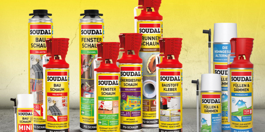 Soudal, PU-Schaumsortiment