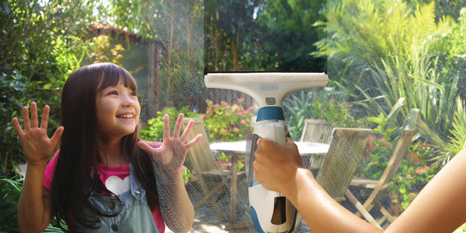 Akku-Fensterreiniger