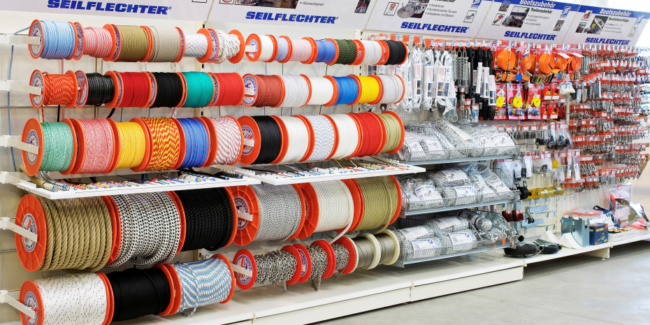 Regalsystem von Seilflechter 