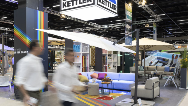 Zahlreiche nationale und internationale Unternehmen werden in der Themenwelt Living ihre Produkte präsentieren - so auch Kettler.