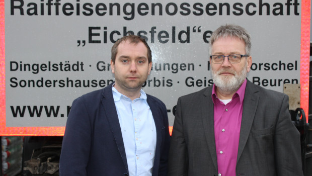 Geschäftsführer der Raiffeisengenossenschaft Eichsfeld sind Winfried (r.) und Johannes Gunkel. Geschäftsführer der Raiffeisengenossenschaft Eichsfeld sind Winfried (r.) und Johannes Gunkel.