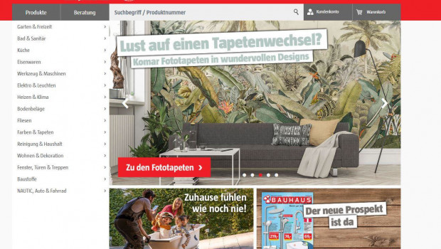 Auch Bauhaus beteiligte sich an den Aktionswochen.&nbsp;