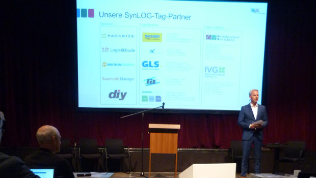 Markus Schering hieß die Gäste zum Synlog-Tag willkommen.&nbsp;