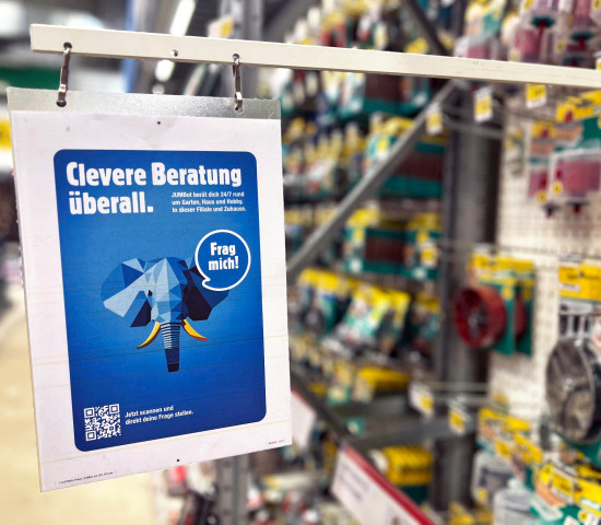 ... oder am Regal.&nbsp;