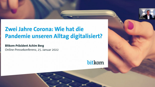 Der Bitkom-Präsident stellte die Ergebnisse einer Studie vor, die der Digitalverband in Auftrag gegeben hat.&nbsp;