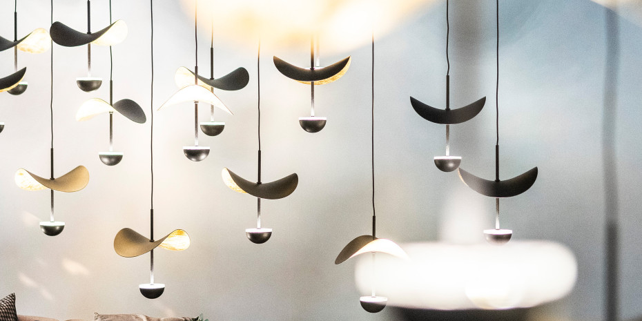 Geschwungene, organische Formen sind ein aktueller Trend &nbsp;in der Lichtindustrie.