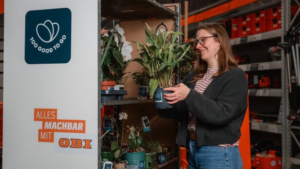 An derzeit 14 Obi-Standorten in Deutschland läuft das Projekt zur Pflanzenrettung.