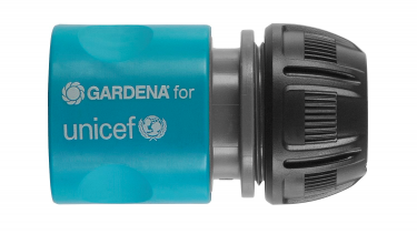 Für UNICEF-Spendenaktion wechselt Gardena von Orange zu Blau