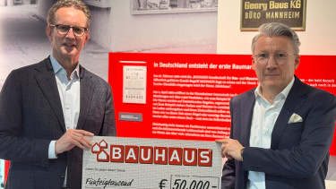 Bauhaus unterstützt Mannheimer Initiative „Wir wollen helfen“