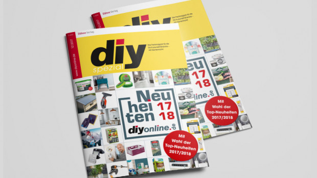 Die Neuheiten 2017/18 sind als Supplement zur Dezemberausgabe des Fachmagazins diy erschienen. Die Neuheiten 2017/18 sind als Supplement zur Dezemberausgabe des Fachmagazins diy erschienen.