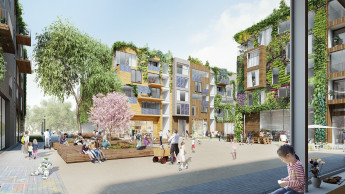 Ein Quartier aus Holz Ein Quartier aus Holz