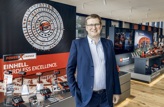 Stefan Mayr berichtet von der Entwicklung auf dem Markt der Akku-Geräte.