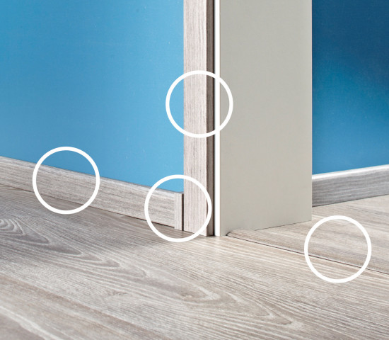 Dekorgleichheit von Leisten und Profilen