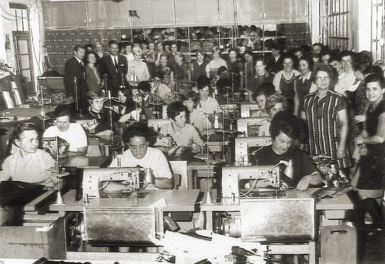 Ein Blick in die Vergangenheit: Die Doppler-Produktion in den 1950er-Jahren.