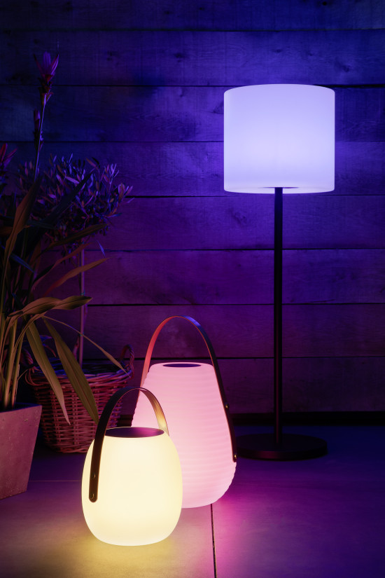 Tragbar und mit Solartechnik ausgestattet: Outdoor-Lampen sind beim „Savvy Space Squeezer“ beliebt.&nbsp;