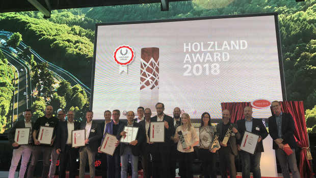 Die Sieger des diesjährigen Holzland-Awards. Bild: Dähne Verlag.