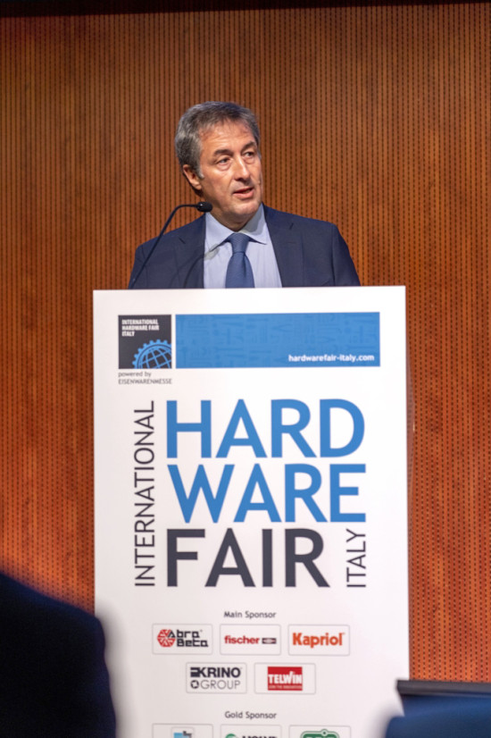 Thomas Rosolia, Chef von Koelnmesse Italia, ist die treibende Kraft hinter dem italienischen Ableger der Eisenwarenmesse.