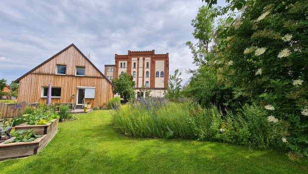 Am "Tag des offenen Gartens" kann der Firmengarten von Neudorff besichtigt werden.