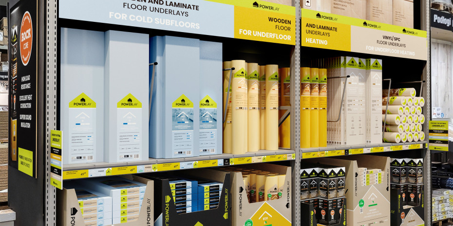 Die Klarheit des Regalkonzepts erleichtert dem Kunden die Entscheidung am POS.