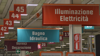 Baumärkte in Italien zur Jahresmitte 0,9 Prozent im Minus