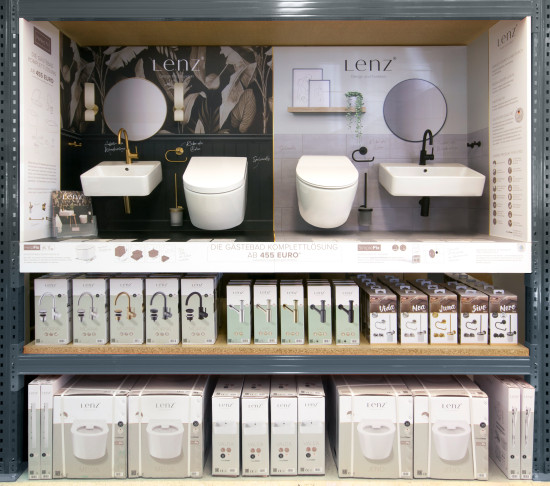 Perfect Fit hier als Baustein im 2,70 m-Schwerlastregal.