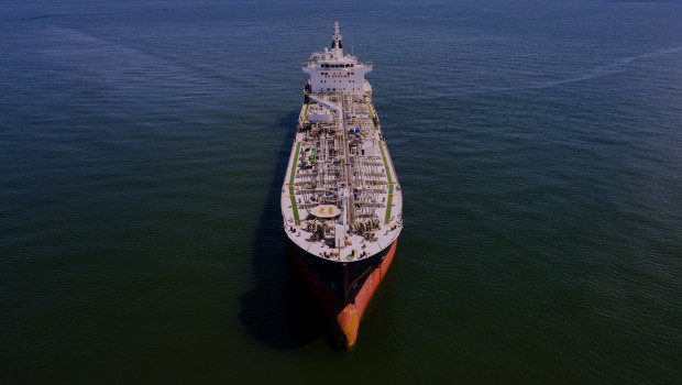 Beispielbild: Erdöltanker auf See.