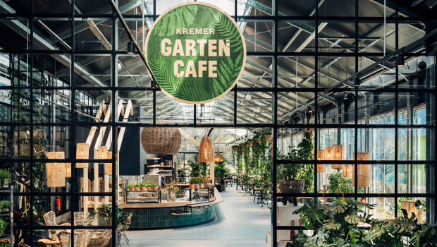 Gartencenter - hier das Beispiel Kremer in Lennestadt - setzen das Thema Gastronomie häufig sehr hochwertig um.