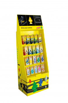Papierlufterfrischer, XL-Bodendisplay von Wunderbaum