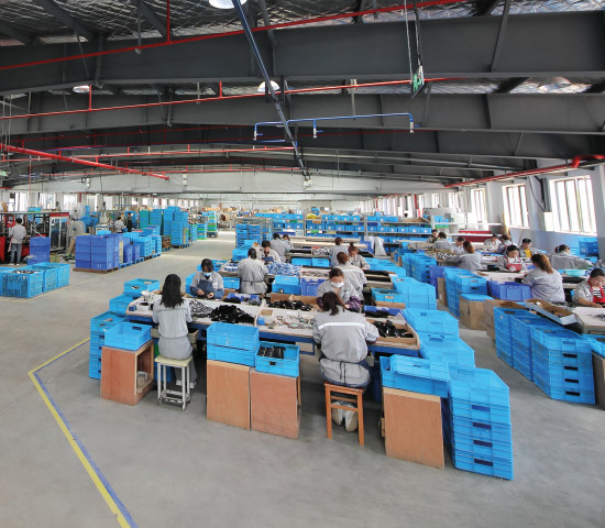 Mehr Platz, mehr Licht, mehr Kapazitäten: Einblick in den neuen Produktionsstandort in China.