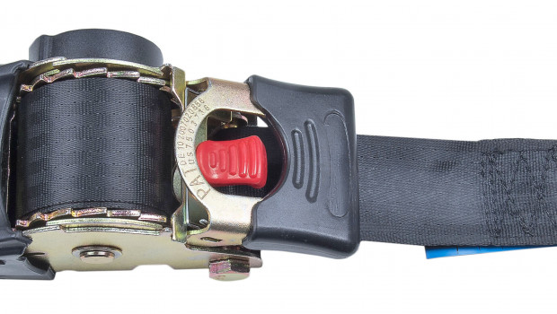 Conmetall, Zurrgurt mit Aufrollautomatik