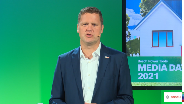 Stephan Hoelzl, Executive Vice President und&nbsp;&nbsp;Mitglied der Geschäftsführung von Bosch Power Tools, nahm zur aktuellen Lage auf den Rohstoff- und Logistikmärkten Stellung.
