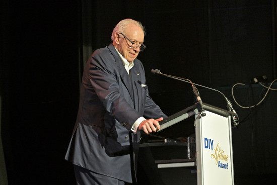 Klaus Meffert wurde mit dem DIY-Lifetime-Award ausgezeichnet.