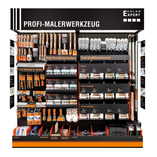 Profi-Malerwerkzeug heißt das Sortiment von Color Expert für professionelle Anwendungen.&nbsp;