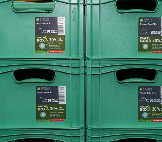 Auch die neuen Behälter lassen sich gut stapeln.&nbsp;