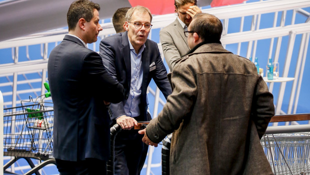 Die Messe dient dem Austausch über neue Technologien im Handel.&nbsp;