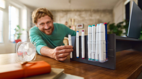 Das Tesa Nano Tape animiert dazu, kreativ zu werden.