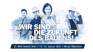 Bau präsentiert sich 2021 im hybriden Format