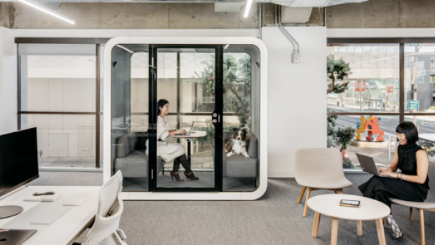 Framery ist ein Anbieter von Kabinen und Bürotelefonzellen.