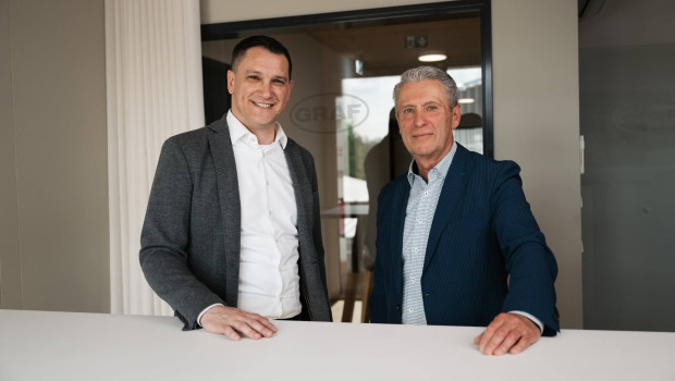 Nachfolge im Vertrieb bei Graf: Thomas Brockpähler&nbsp;(l.) folgt auf Werner Enderlin.