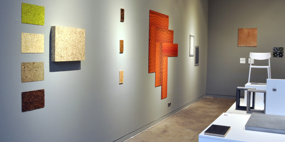 Sonderausstellung „Smart Materials for better Design“.