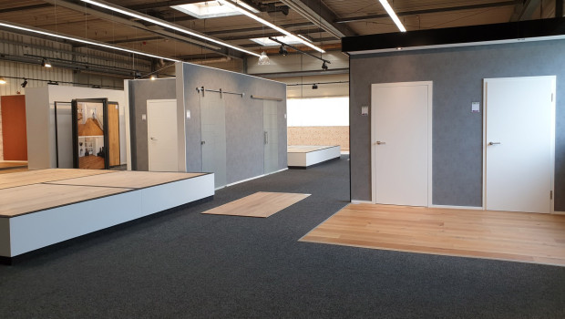 In Dortmund hat Parkettrabatte einen mehr als 1.000 m² großen Showroom.