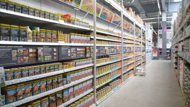 Im vergangenen Jahr wurde in der Schweiz weniger gepinselt und gestrichen als im Jahr davor.&nbsp;