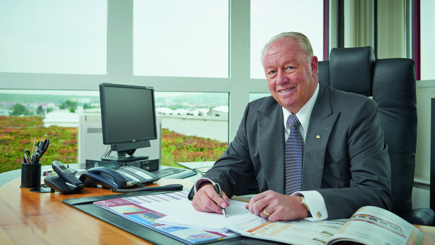 Klaus Meffert steht seit 40 Jahren an der Spitze der Meffert Farbwerke AG.