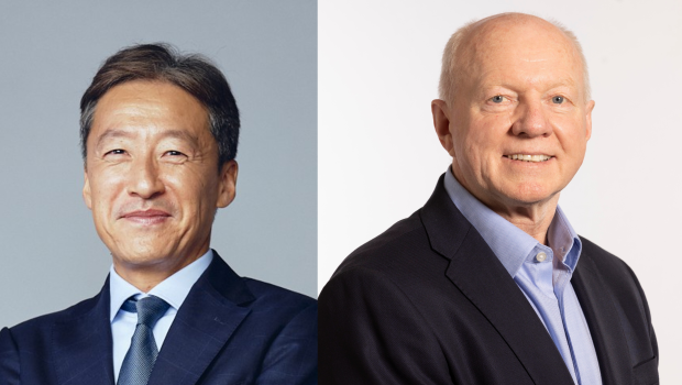 Masayuki Takaya (l.), Representative Director und CEO der Cainz Corporation, sowie Graham Bell, CEO von B&Q, sind neue Mitglieder des Edra/Ghin-Vorstands.