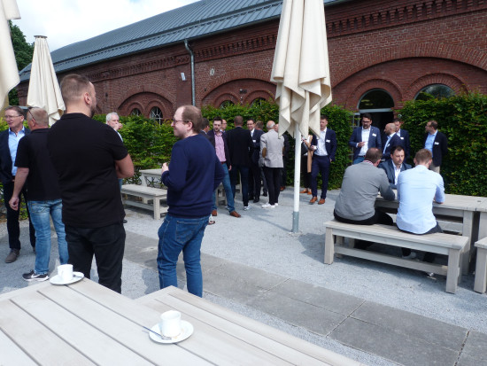 Die Austauschmöglichkeiten in den Pausen wurden ausgiebig genutzt.&nbsp;