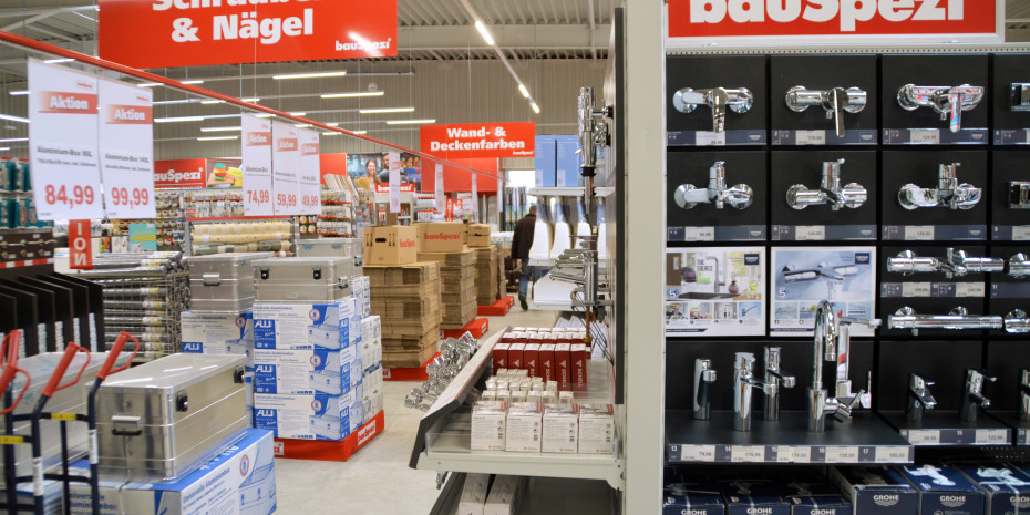 Bauspezi, Bad Marienberg, durchdachtes Nahversorgersortiment