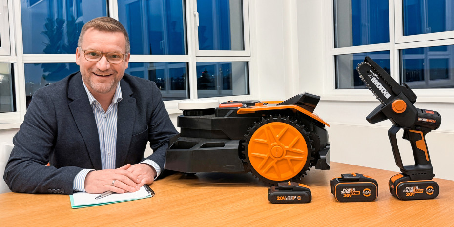 Seit September 2025 leitet Thomas Sump die Geschicke von Positec Deutschland. Zuvor war er unter anderem als Geschäftsführer für Alpina tätig.