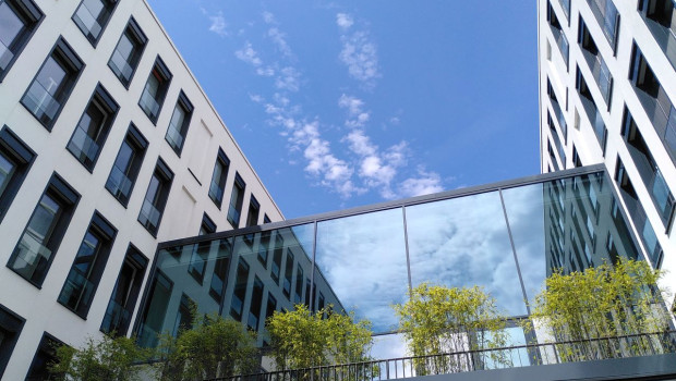 Blick auf das Xella-Headquarter in Duisburg